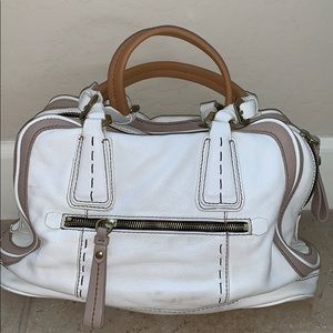 *SALE* Off White Pebbled Leather orYANY Bag